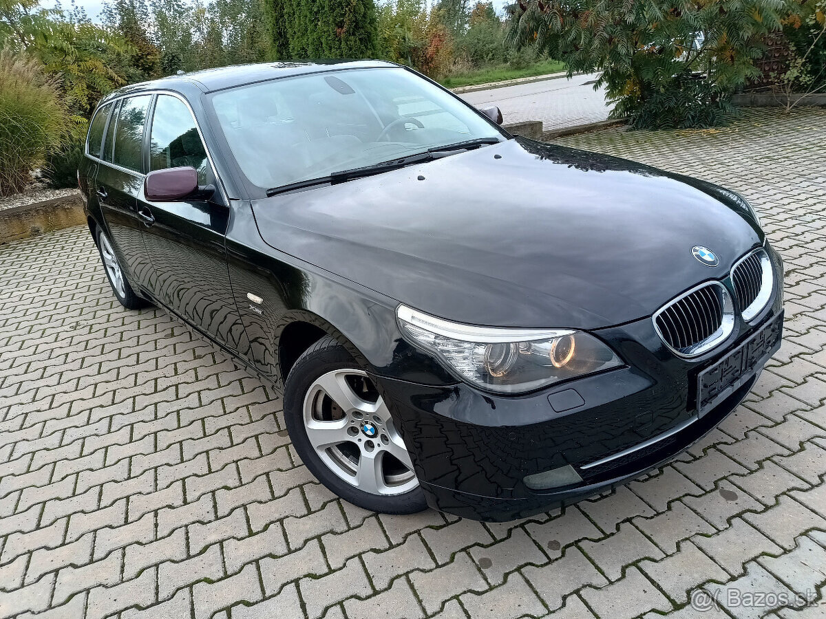 BMW e61 3.0d LCI - Manuál HIFI audio CIC navigace xenon