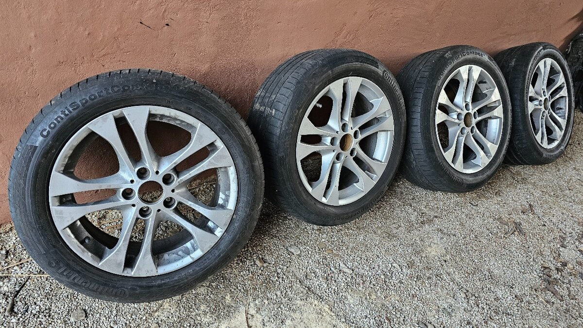 Letna sada 235/50 R18 V a BMW disky