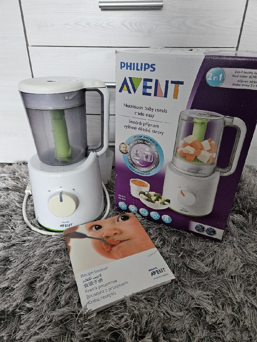 Parný hrniec a mixér 2v1 Philips Avent SCF870/20

