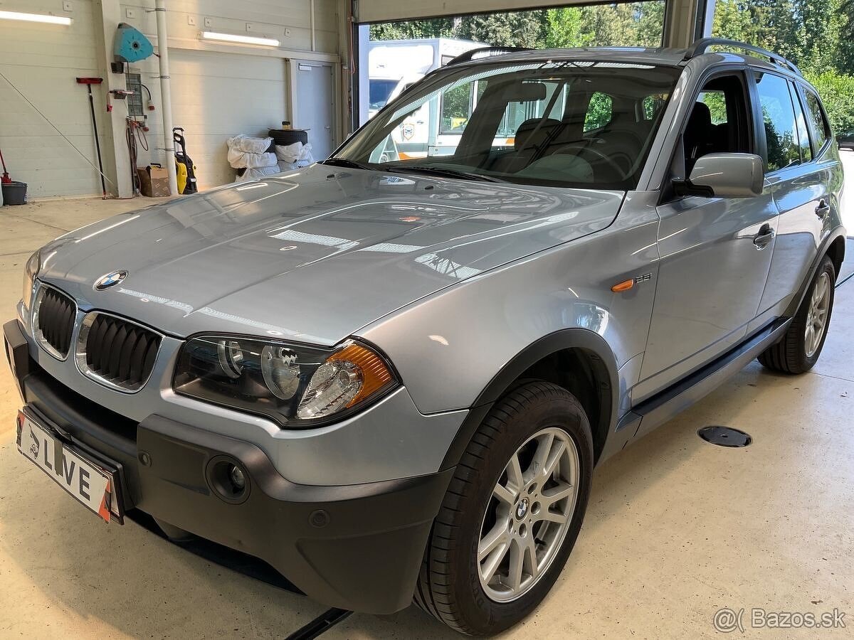 BMW X3 2.5i 141KW xDrive E83 2004 161tkm 1. majiteľ