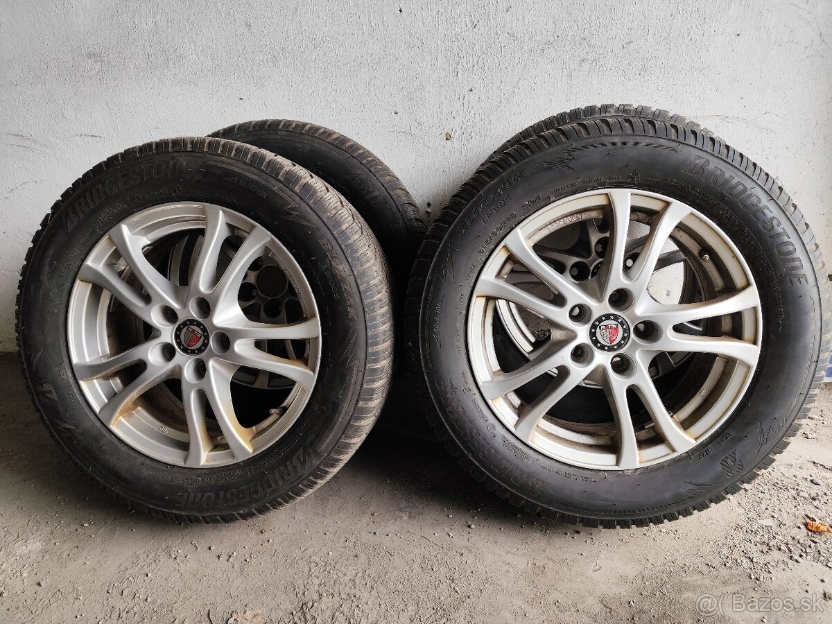 Zimná sada Volkswágen,Škoda  5x112, 215/60R16