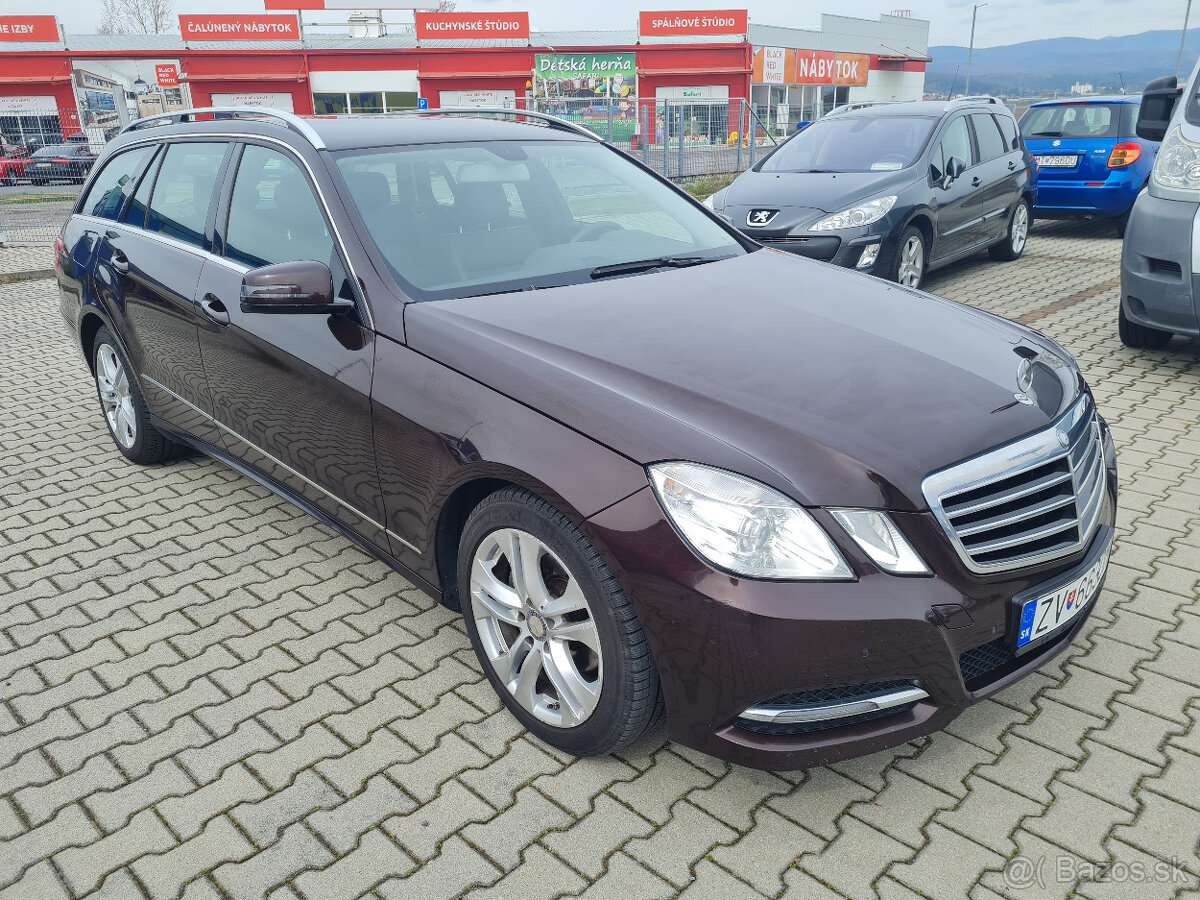 Mercedes Benz E 200 CDI, manual, 100 kW