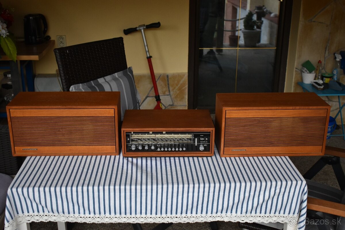 Tandberg Sølvsuper 10 + Tandberg Hifi system 12