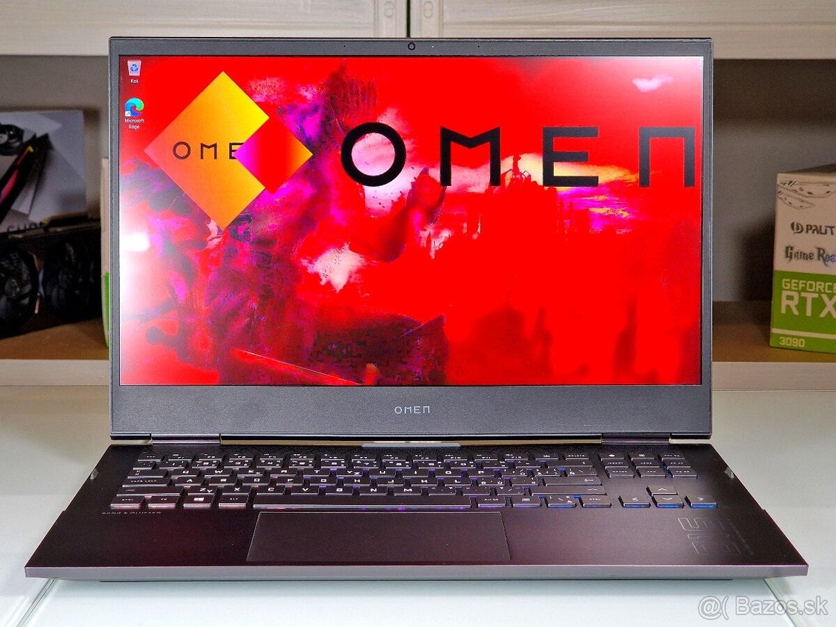 Herný notebook HP OMEN 15 | RTX 3070 | RYZEN 5800H | 144Hz