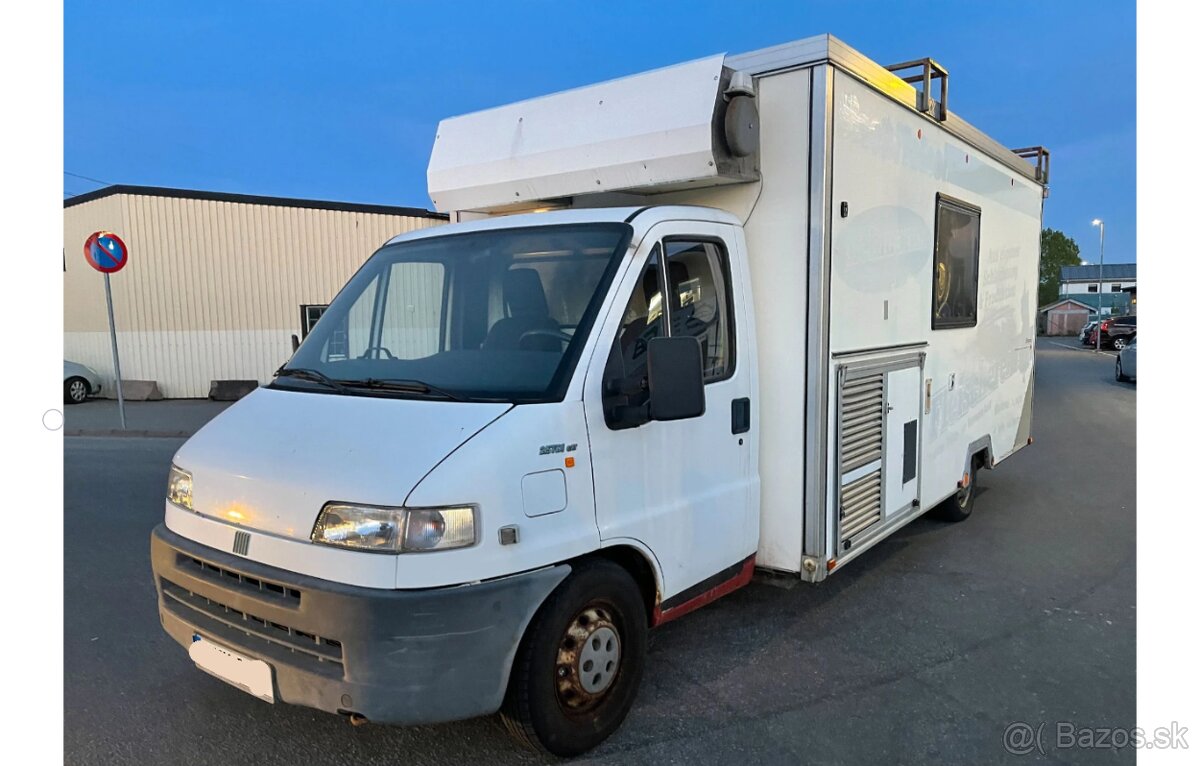 Fiat ducato pojazdna predajna .chladiak rv 1997.