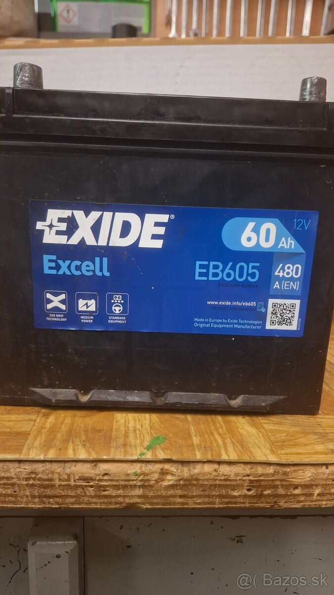 Autobateria EXIDE 60AH