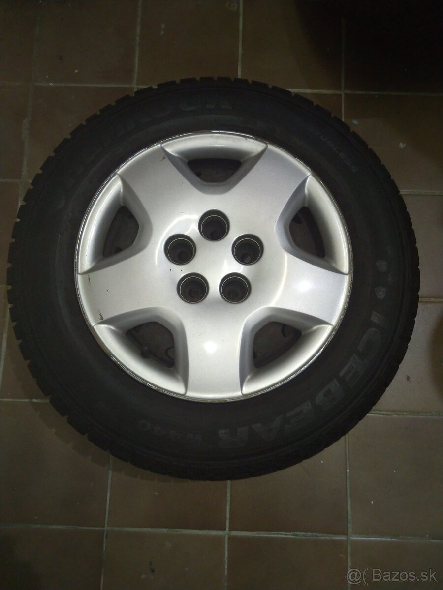 5x100 R14 + zimné pneu Hankook 195/65 R14