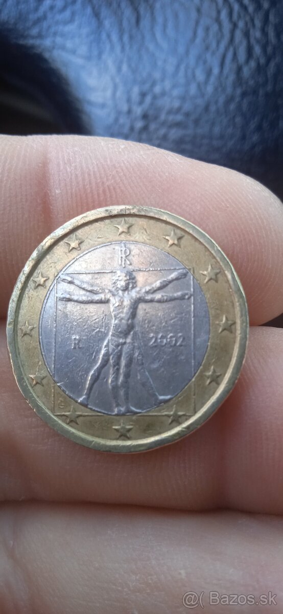 Predam jednoeurovu mincu