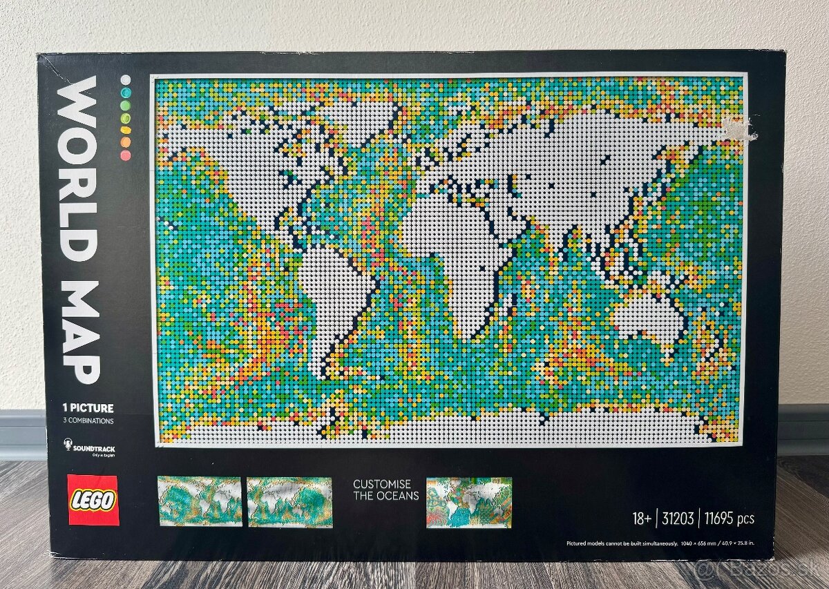 Lego 31203 Mapa Sveta