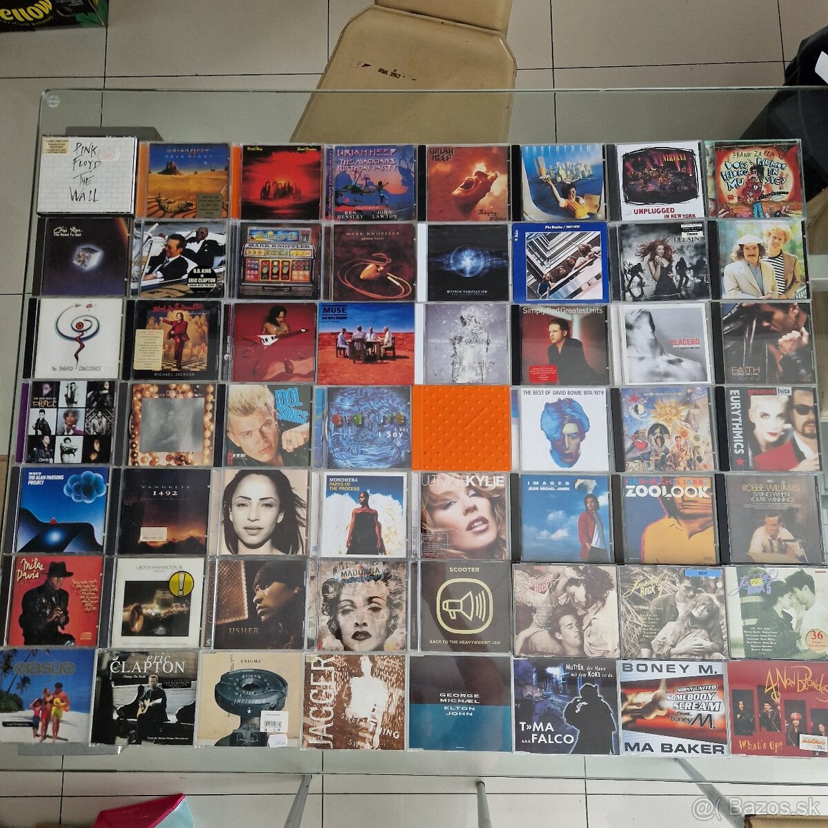 CD-čka...PINK FLOYD,URIAH HEEP,SUPERTRAMP,NIRVANA,FRANK ZAPP