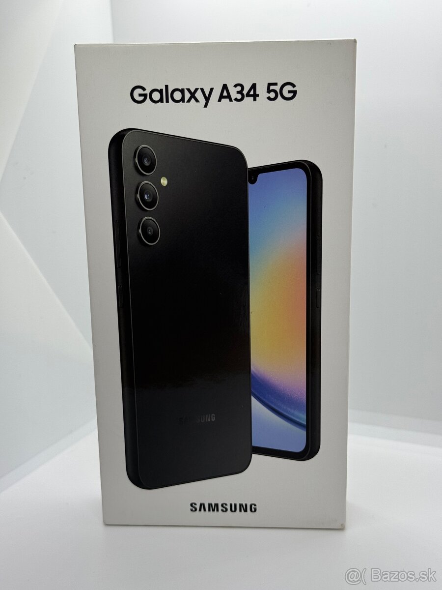 Nový Samsung Galaxy A34 5G Graphite