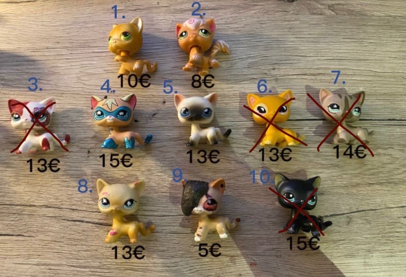 Lps- Littlest pet shop figúrky