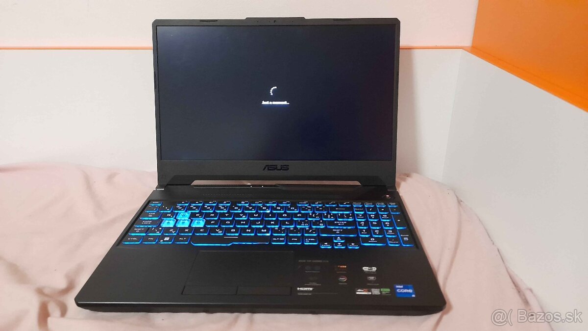 Herný notebook / laptop Asus TUF F15 (i5 11400H, RTX 2050)