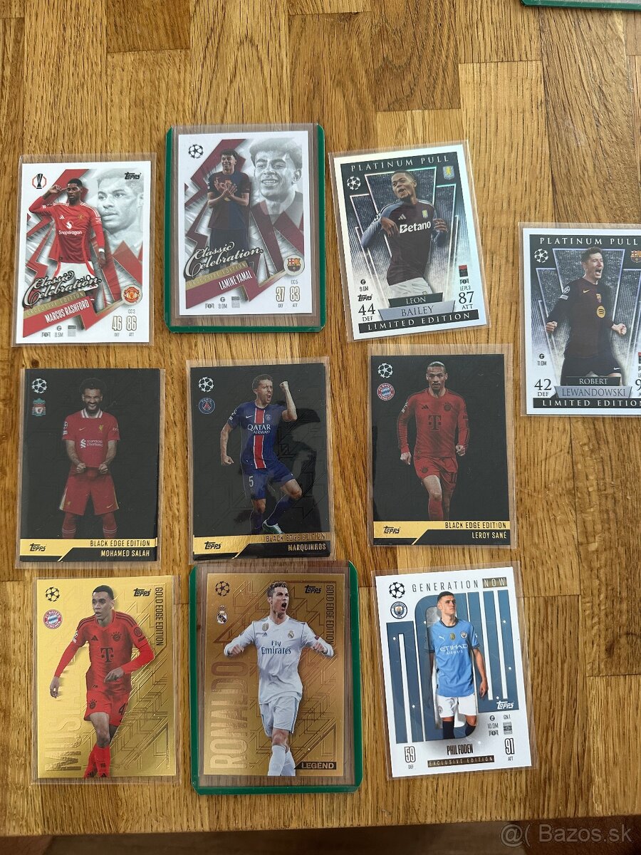 MATCH ATTAX 24/25 ZBERATEĽSKÉ FUTBALOVÉ KARTIČKY KARTY