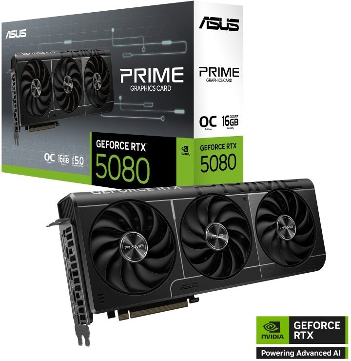 Asus PRIME GeForce RTX 5080 16GB GDDR7 OC Edition