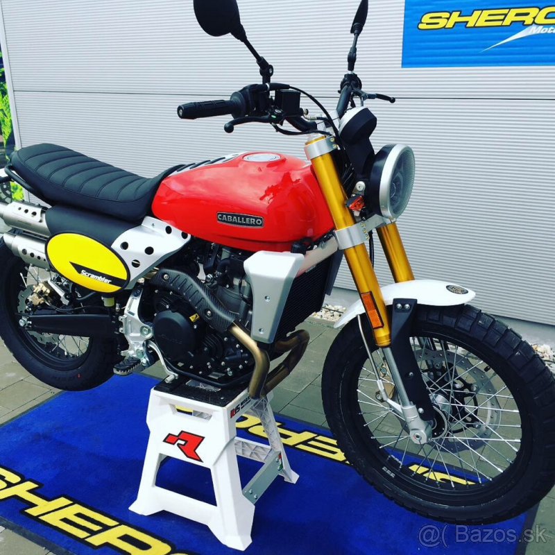 Fantic caballero scrambler 500 již skladem