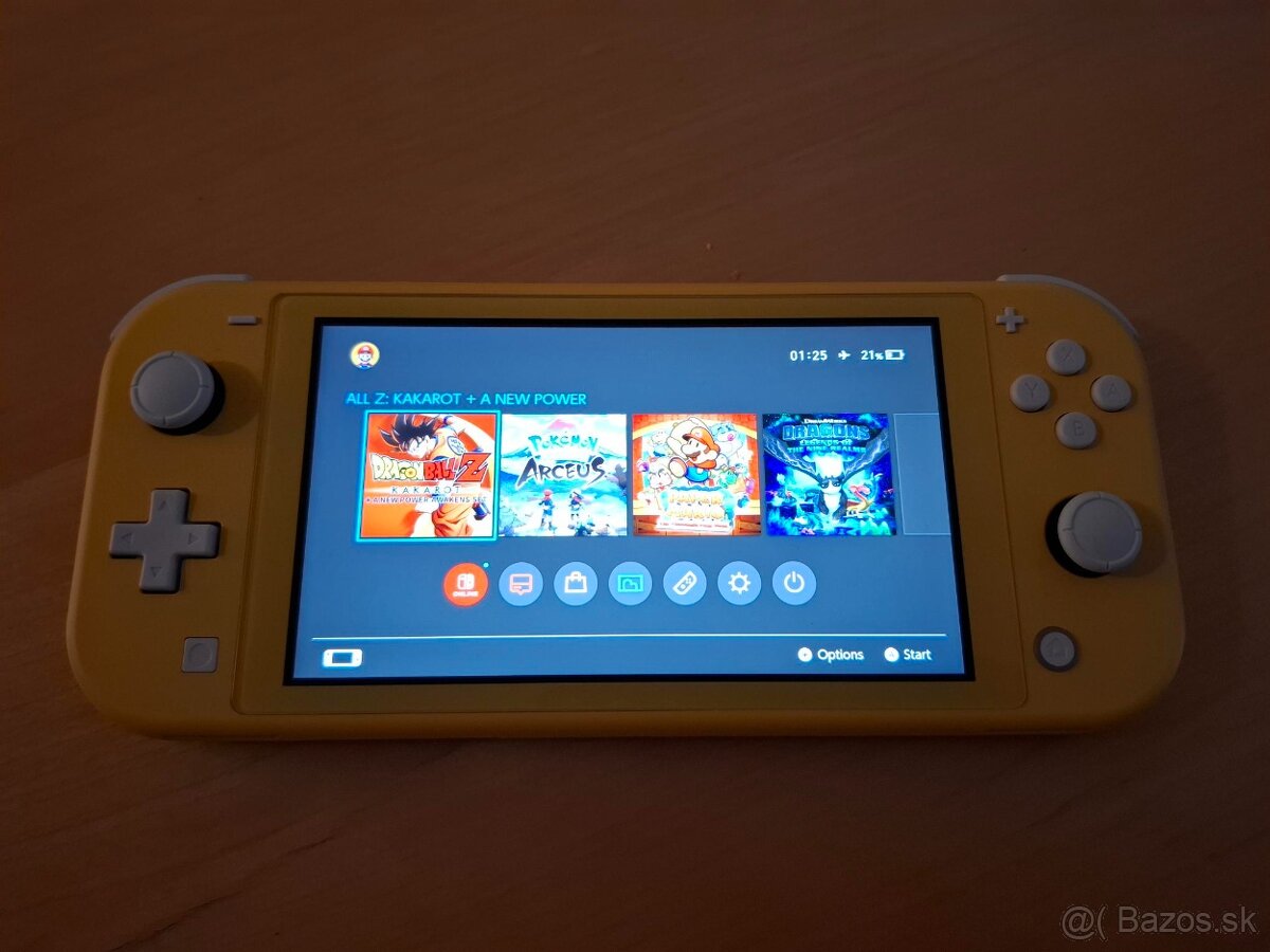 Nintendo Switch Lite žltý Hekate/Atmosphere