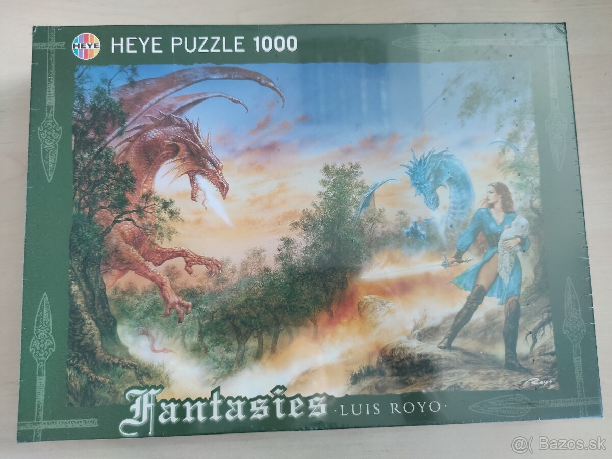 Predám Heye Puzzle 1000 Fantasies - Luis Royo - Attack