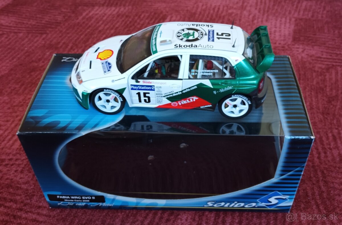 Škoda Fabia WRC 1:18 Solido