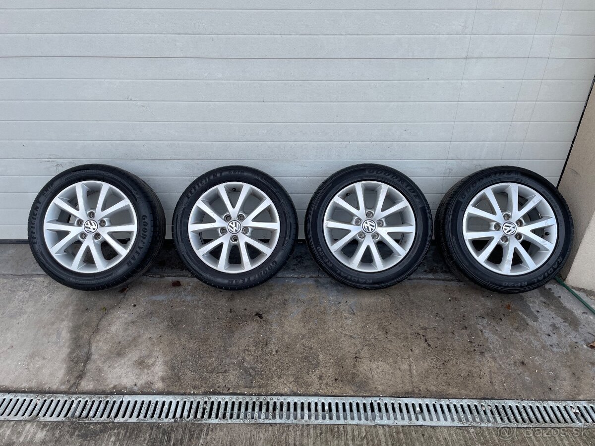 OE VW disky 6,5Jx16 ET50 5x112 205/55 R16 91V