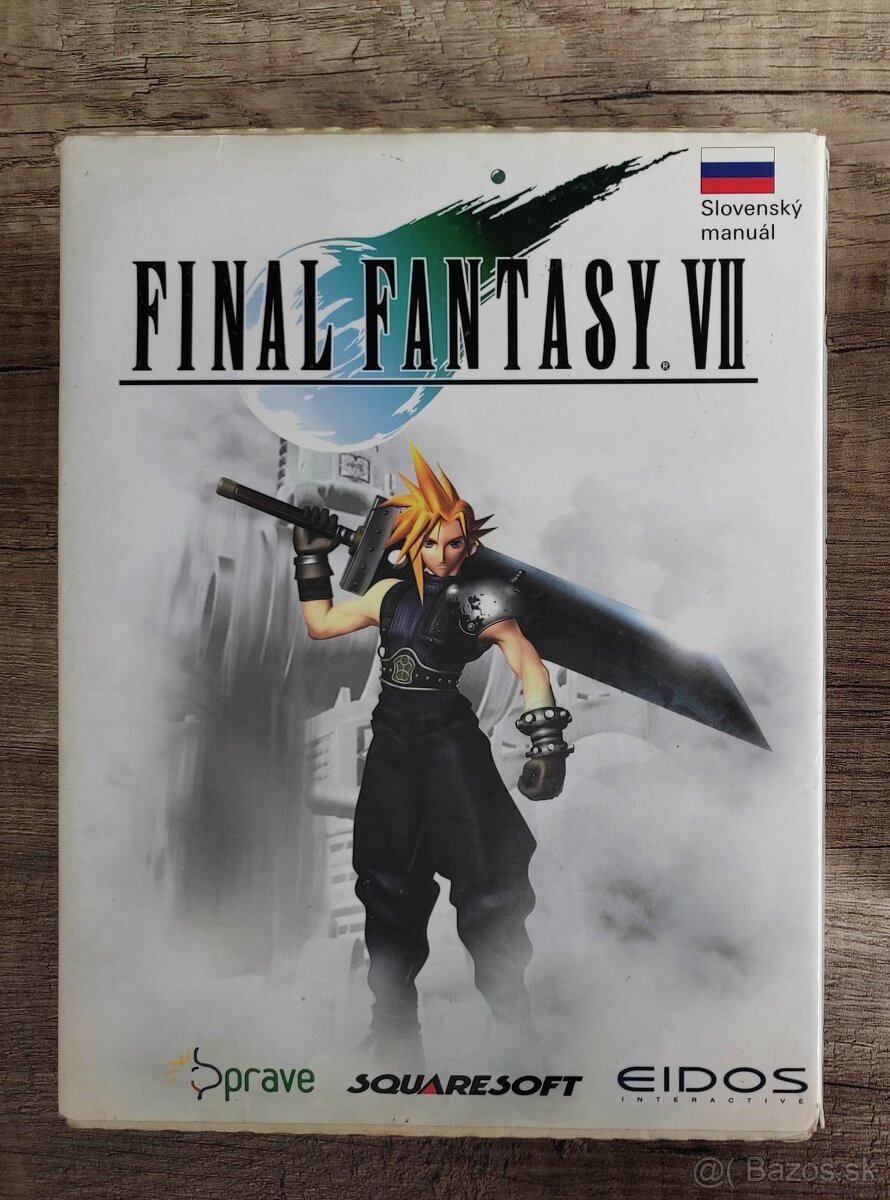 Predám hru Final Fantasy 7/Final Fantasy VII Big Box (1998)