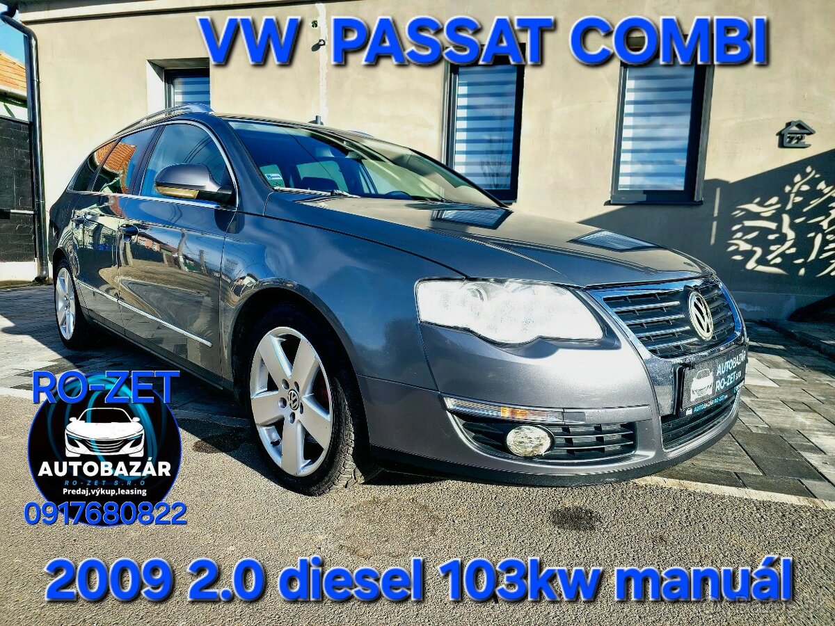 Vw passat B6 2.0tdi 103kw