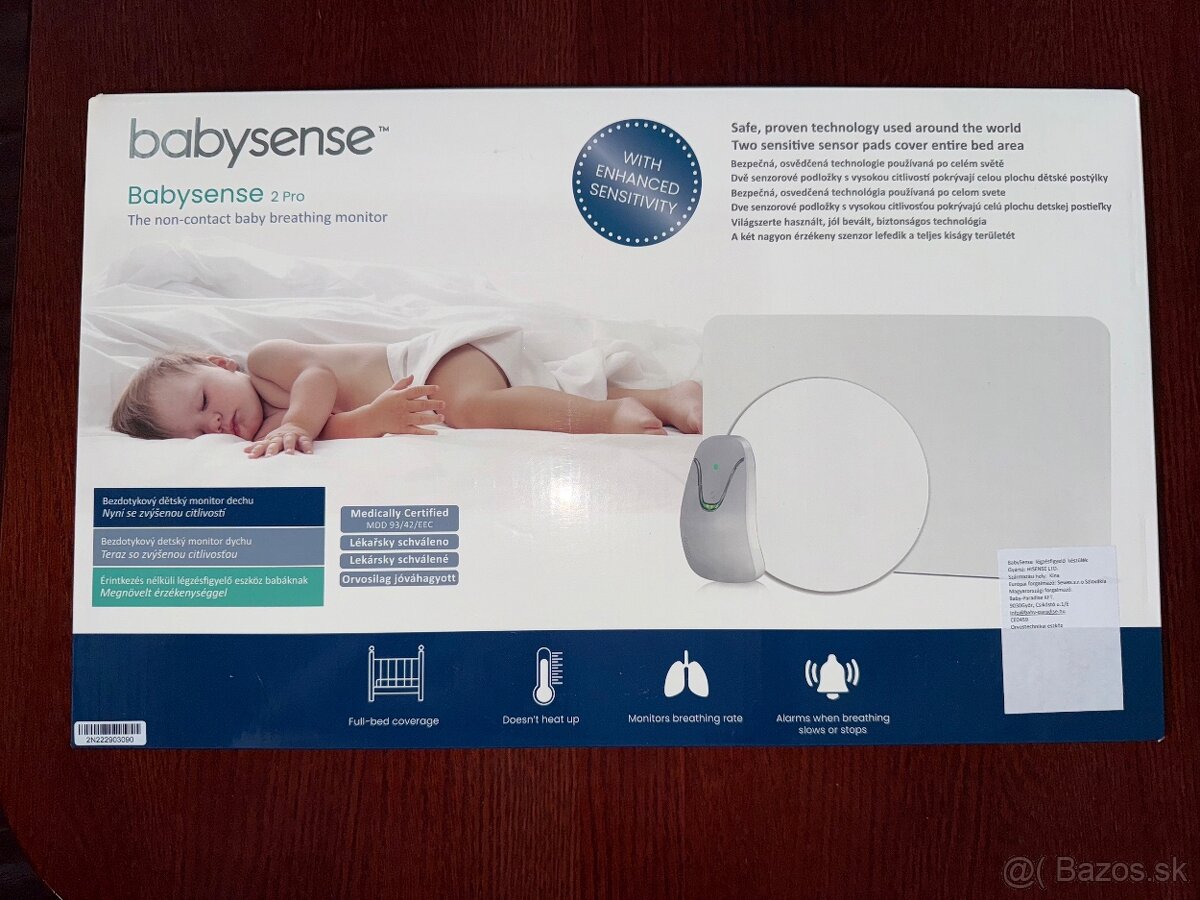 Monitor dychu Babysense 2 Pro