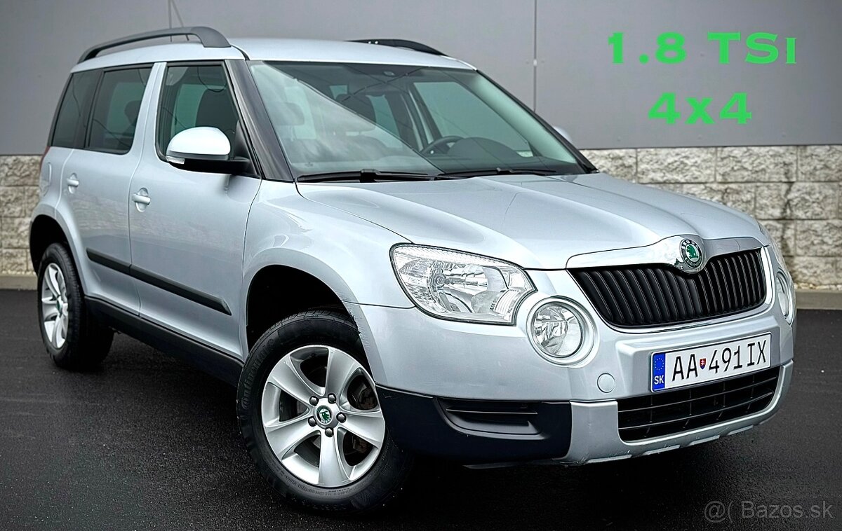 ŠKODA YETI 1.8 TSi 4x4