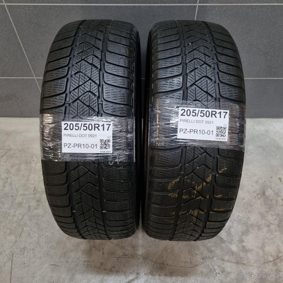 Zimné pneumatiky 205/50 R17 PIRELLI DOT0921