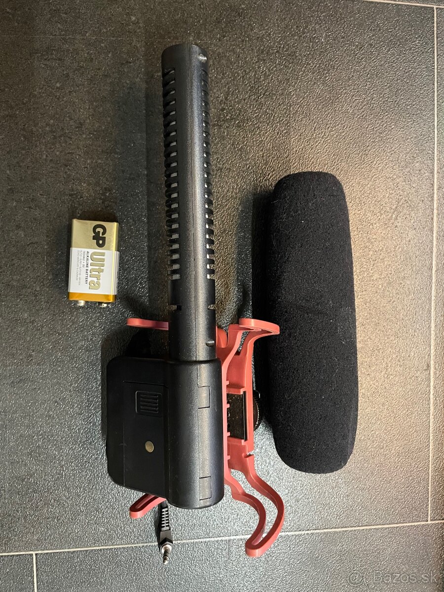 rode videomic + 9v baterka