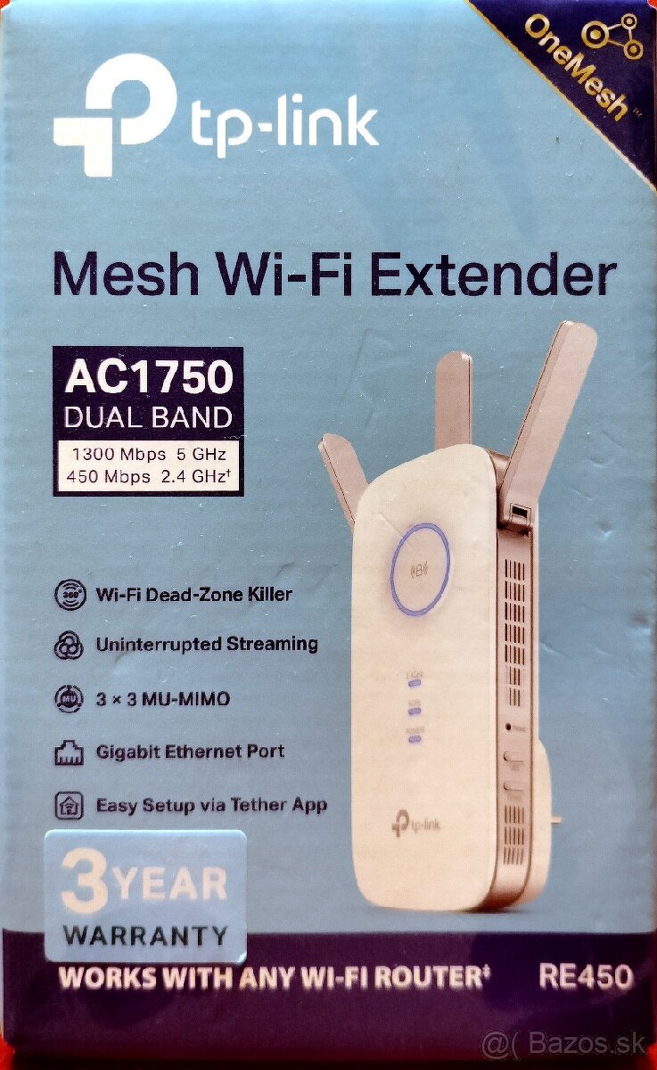 Wi-fi extender a router TP-Link