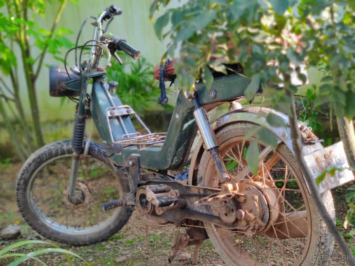 Nová kolobežka vymena za moto /torzo/diely.