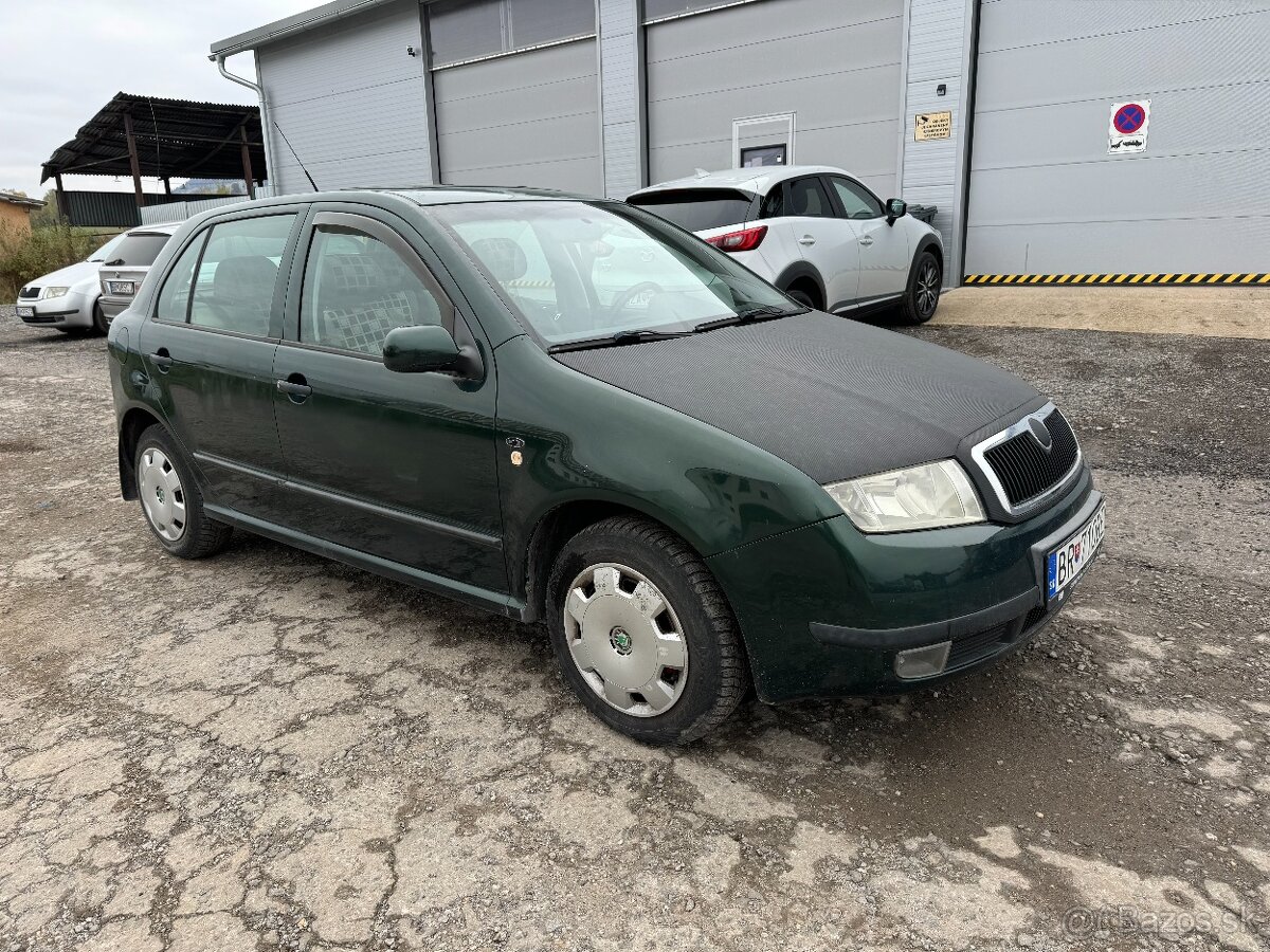 ŠKODA FÁBIA 1.4mpi benzin