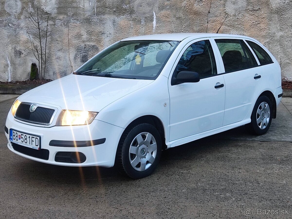 Škoda Fabia Combi  R.v 2/2007  Najazdené 234 tis km