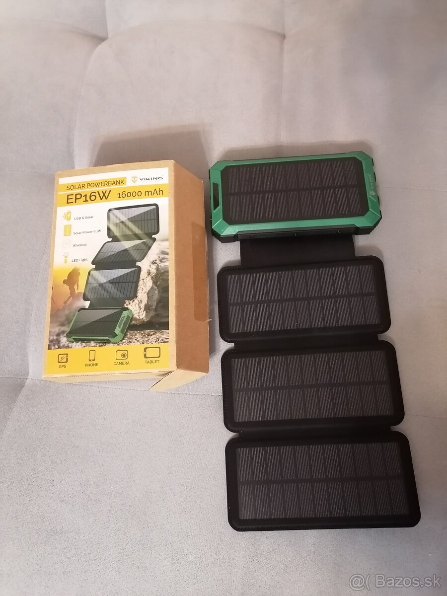 Solarna Power Bank EP16W 16000 mAh