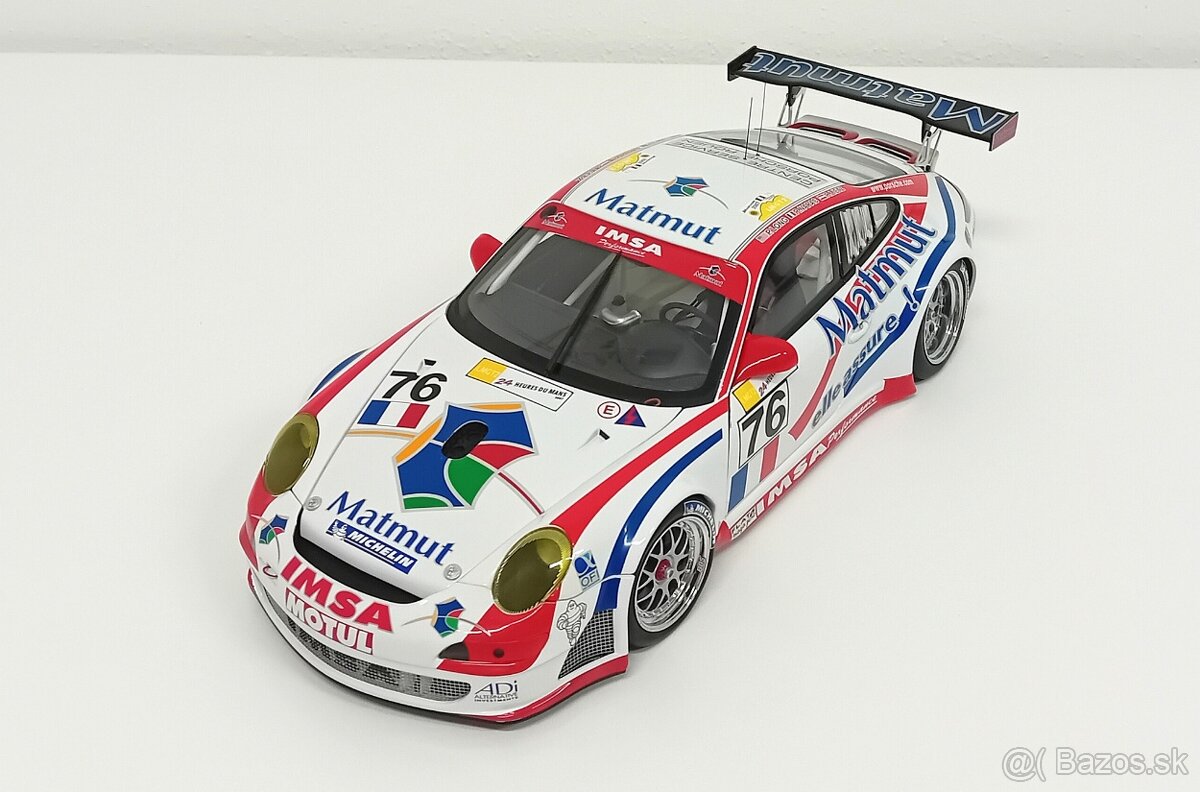 1:18 Autoart Porsche 911 24h Le mans 2007