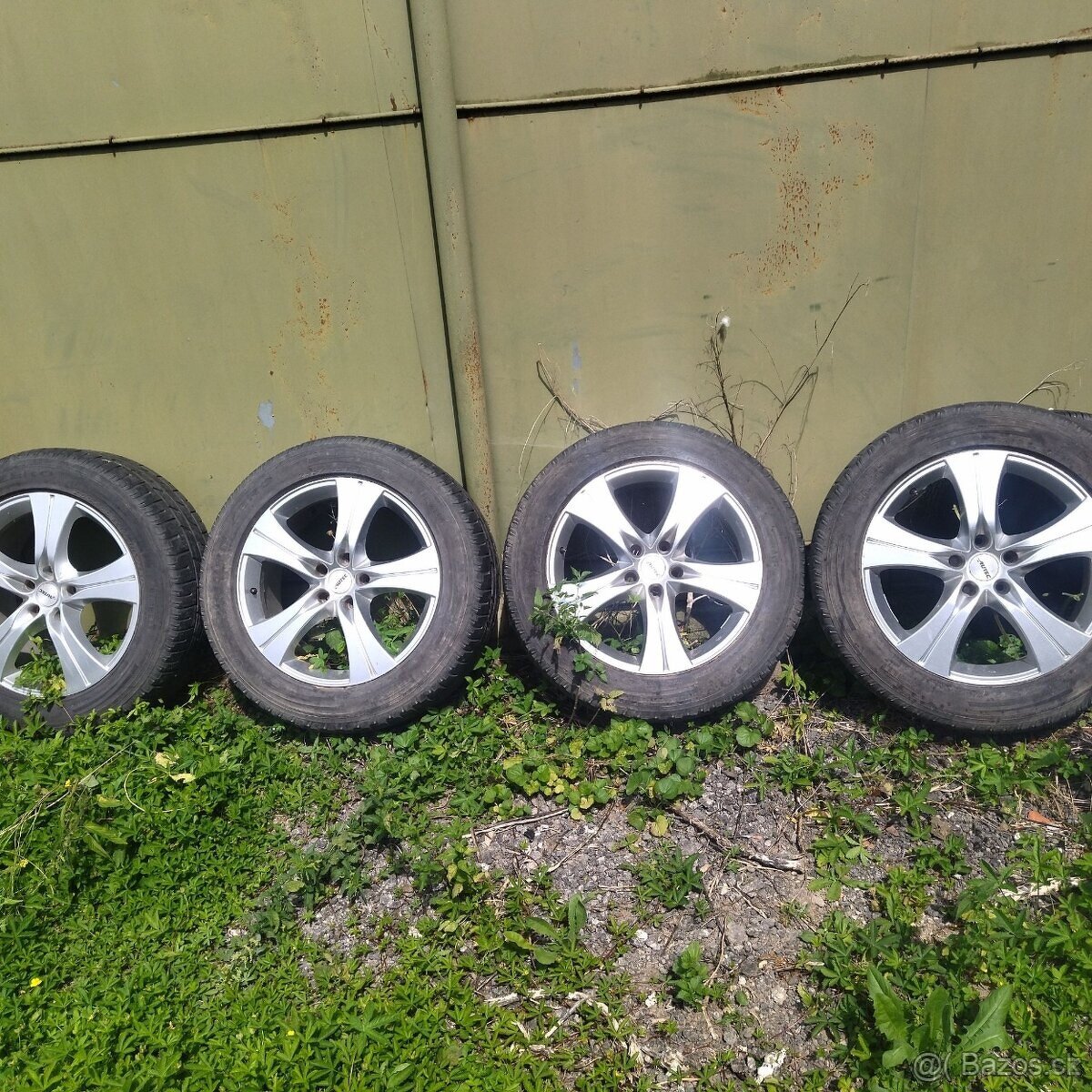 4ks alu disky 5x120 r19 + pneu 255/55 r19