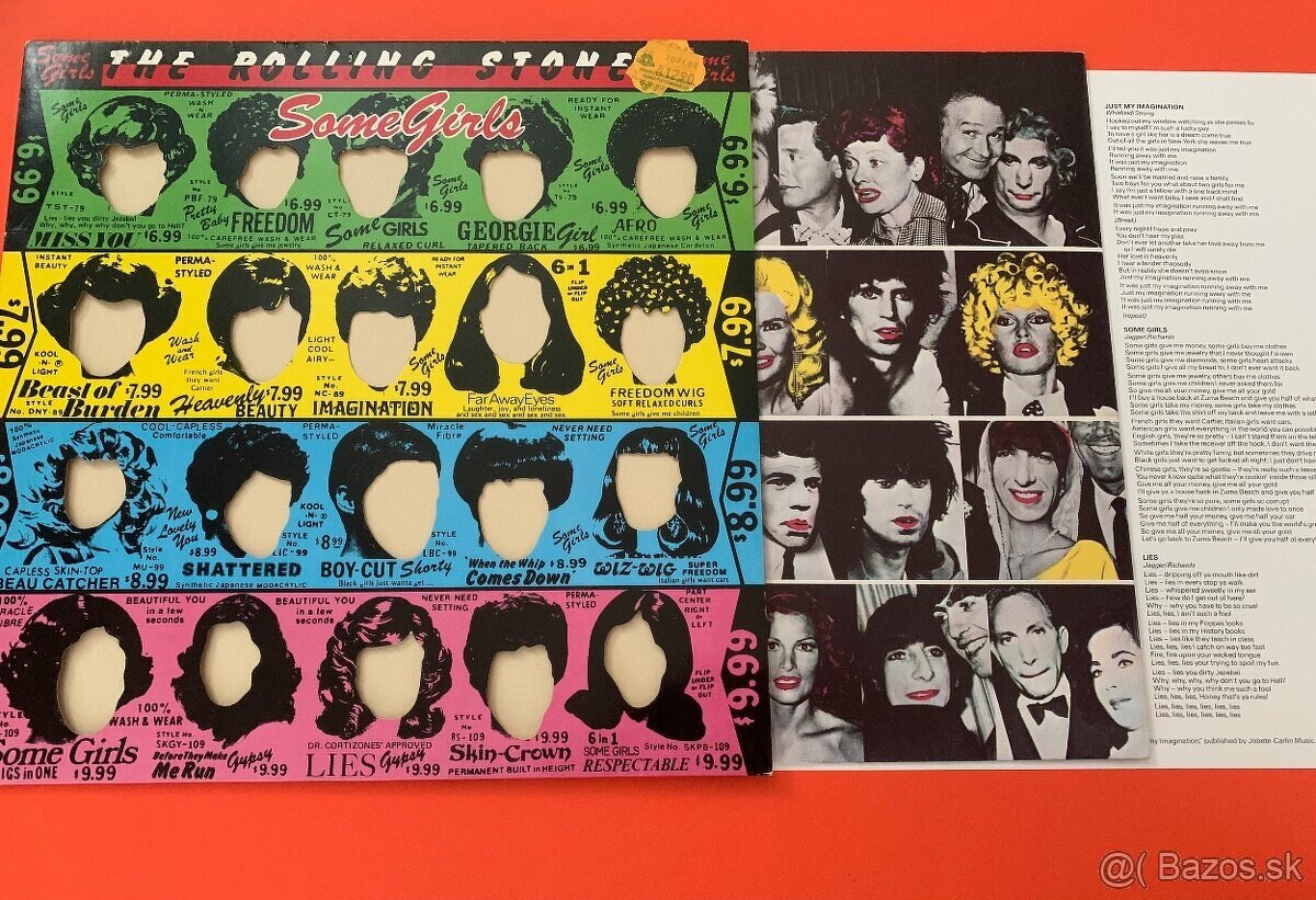 ROLLING STONES -Some girls Lp