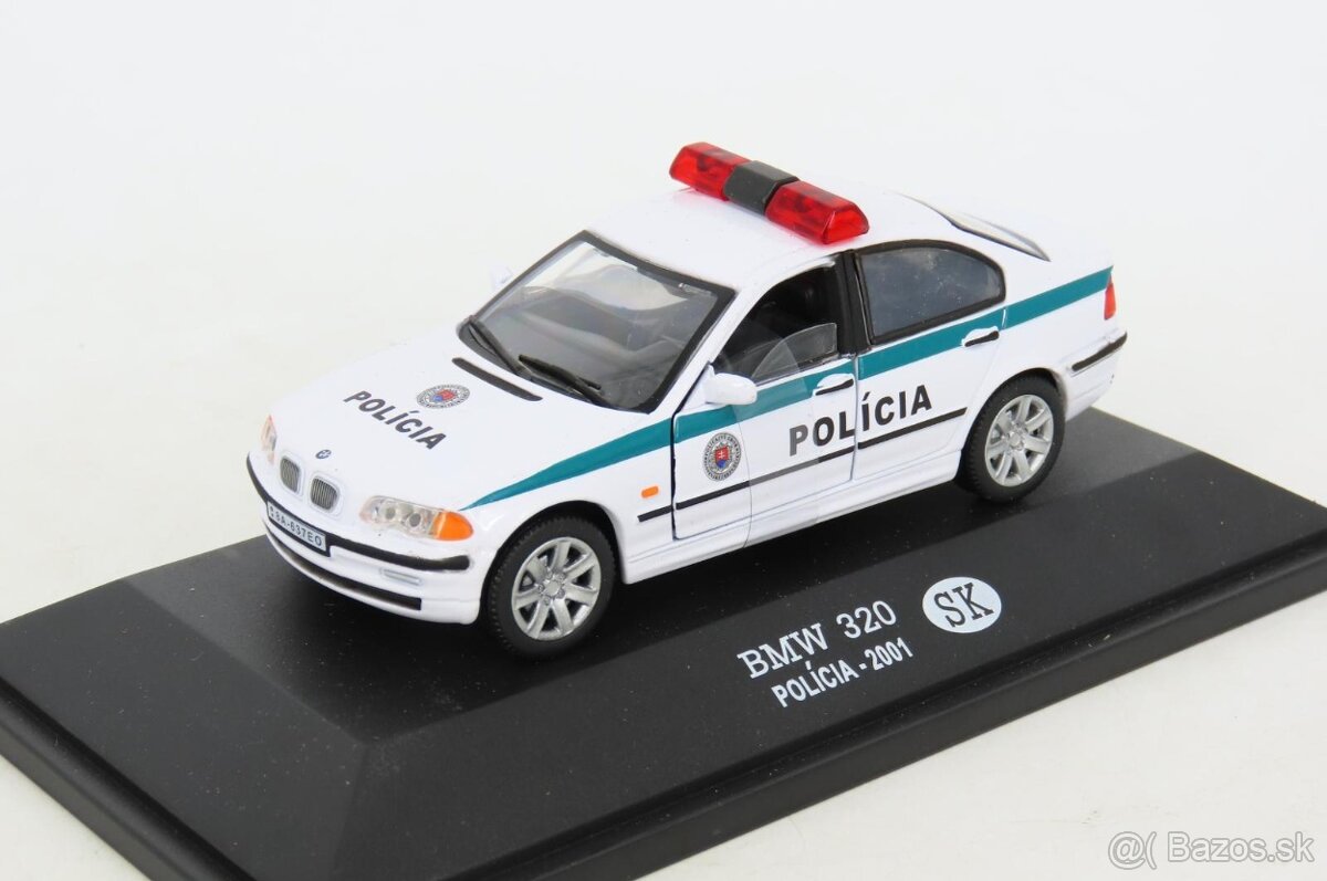 1:43 BMW 3 E46 - Polícia SR