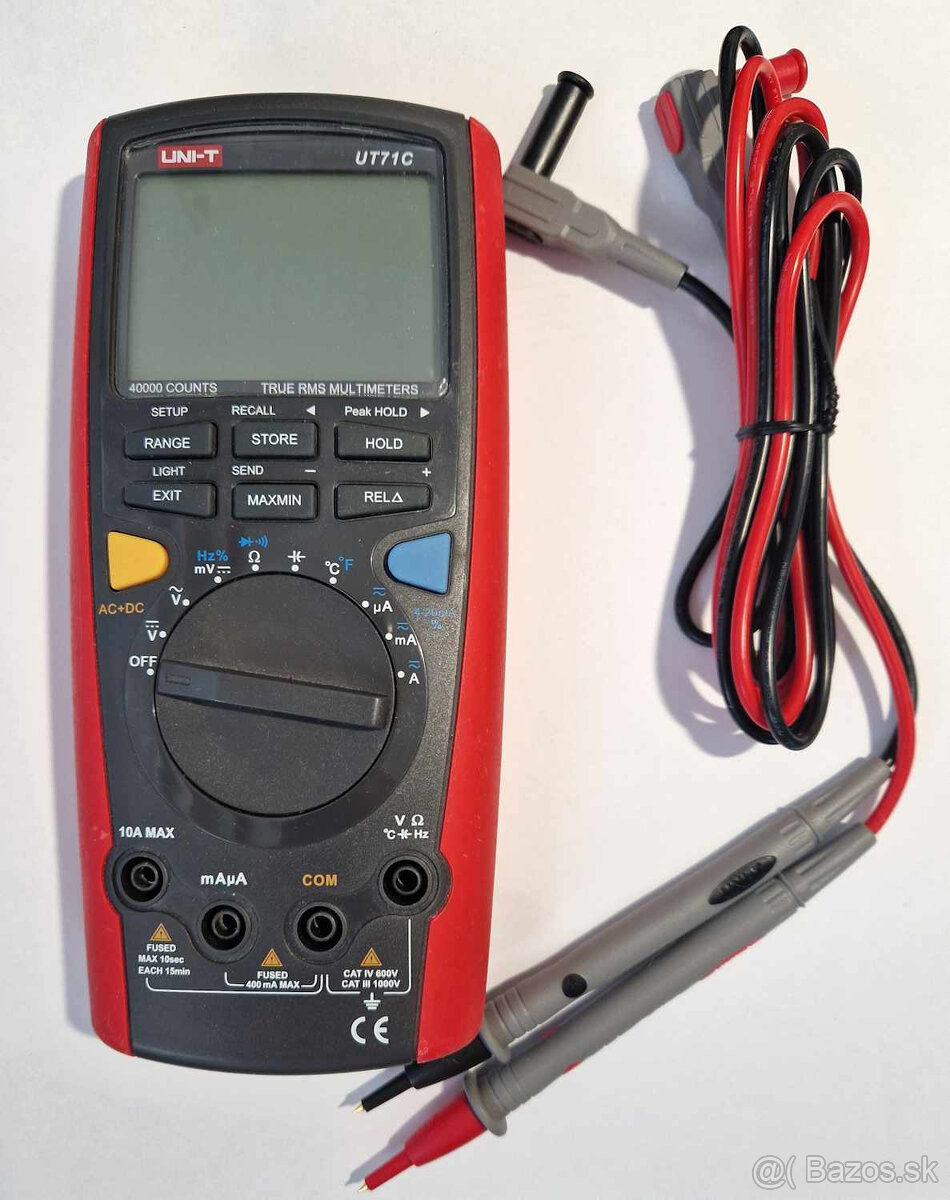 Multimeter UNI-T UT71C, TrueRMS, U, I, R... -