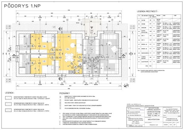 Vypracujem projekt pre rodinný dom, ohlásenie v AutoCADe