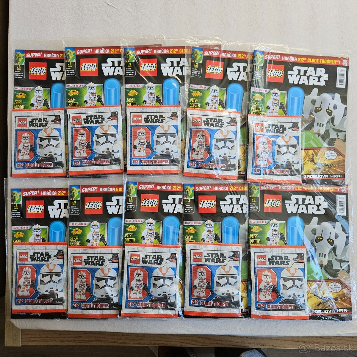 35x LEGO STAR WARS časopis č.3/2023 212th Clone Trooper