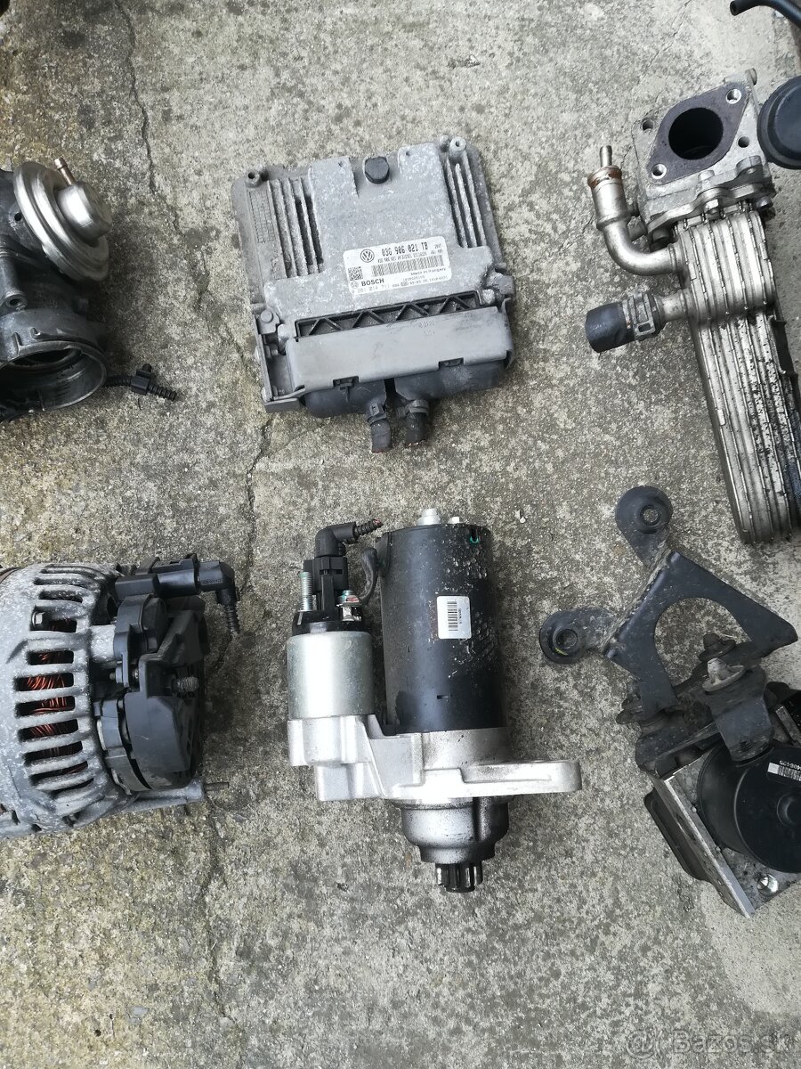 starter, alternator, abs, klima, plavak, octavia 2 škoda