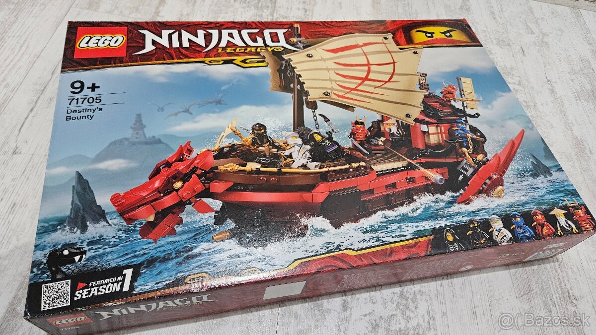 Predám nové LEGO Ninjago LEGACY 71705 - Destiny's Bounty