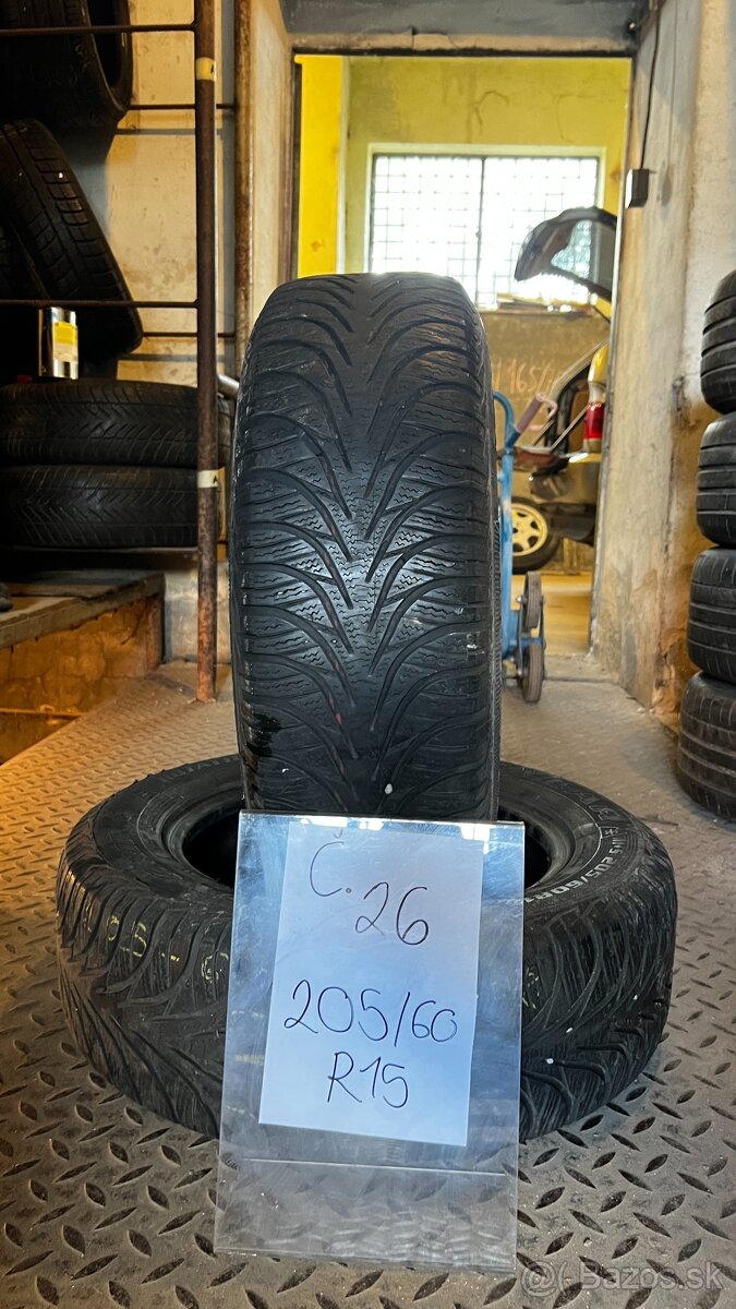 26. Goodyear Ultra Grip 6 205/60 R15