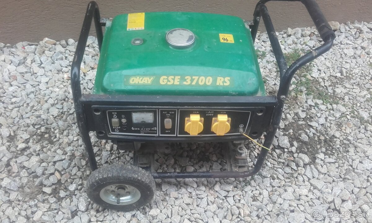 Elektrocentrala  Okay GSE - 3700 RS