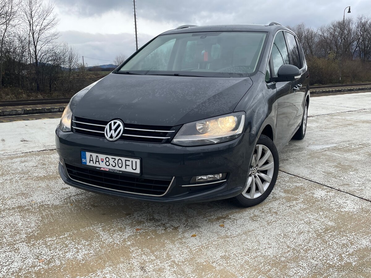 VW Sharan 2.0 TDi DSG 7 miest nová STK EK