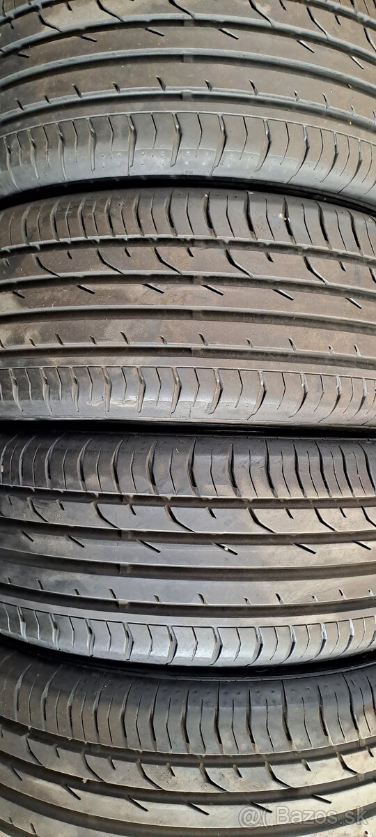 Predám 4ks pekné letné 205/55r16-91H Continental