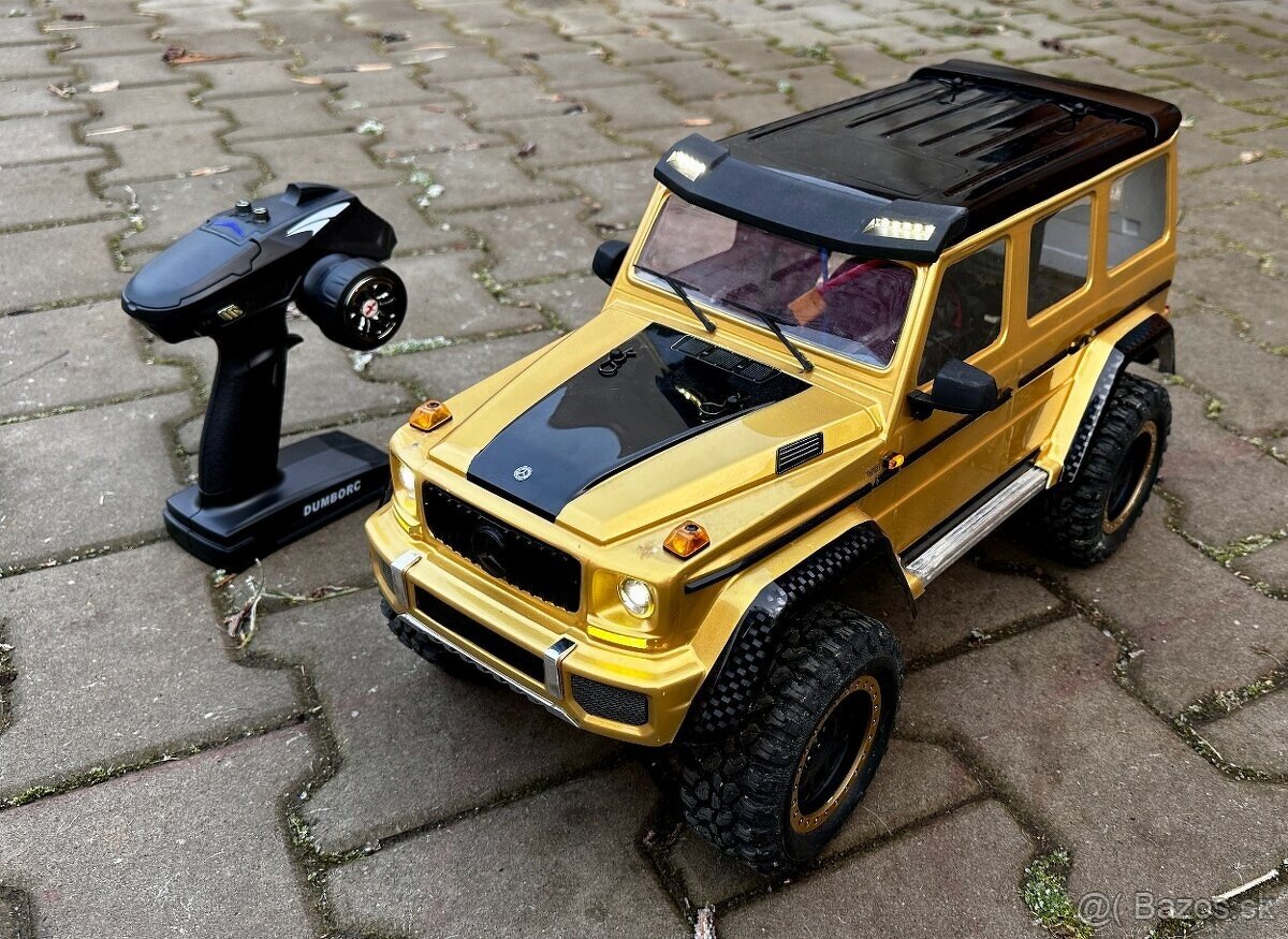 Traxxas TRX-4 Mercedes G500 4x4 v tuningu - UNIKÁT