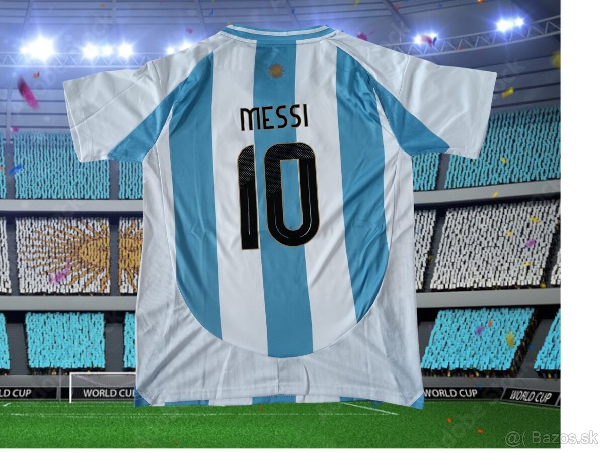 detský dres MESSI Argentína Copa America 2025